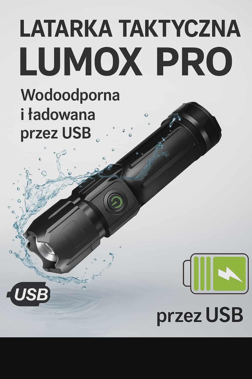 LATARKA TAKTYCZNA LUMOX PRO